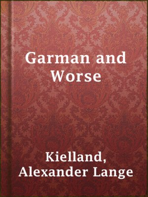 cover image of Garman and Worse